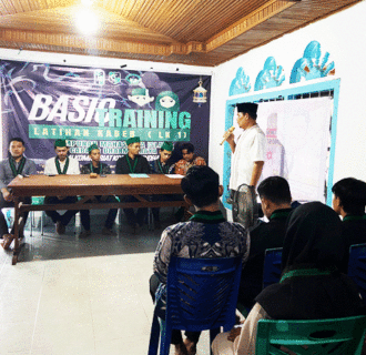  Kasat Intelkam Polres Dharmasraya Hadiri Acara Pembukaan Basic Training HMI