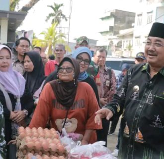 Bupati Tinjau Distribusi Gas 3 Kg di Terminal Pasar Kualatungkal