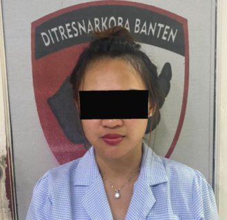 Ditrresnarkoba Polda Banten Tangkap Dua Wanita Karena Simpan Narkoba di Kosan