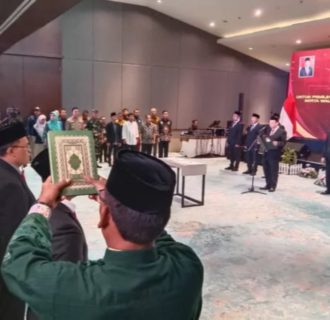 Pelantikan 189 Anggota PPS Kota Depok, Menyongsong Pilkada Serentak 2024