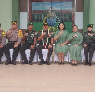 Komandan Korem 022/PT Kunjungan Kerja ke Kodim 0207/Sml