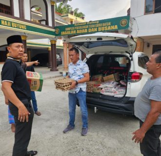 Kapolsek Tanah Jawa Kunjungi Pondok Persulukan Serambi Babussalam Berikan Bantuan