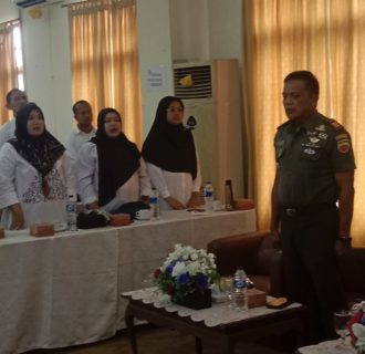 Danramil 04/ SB Hadiri Pelantikan Anggota PPS se-Kota Pematang Siantar