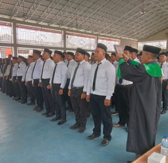 Pelantikan dan Pengambilan Sumpah Janji Anggota Panitia Pemungutan Suara Se-Labuhanbatu Utara 