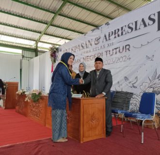 Wisuda Purna Siswa ke 18 SMKN 1 Tutur Gelar Pelepasan dan Apresiasi Siswa