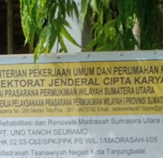 Diduga Dua bangunan Sekolah Menyalahi Bestek