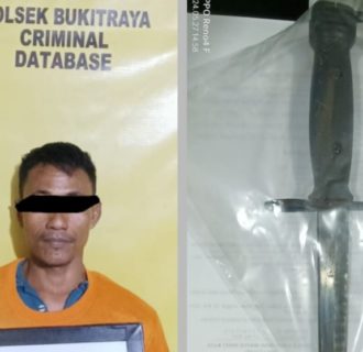 Setelah Ancam Korban dengan Pisau Sangkur, Pria Ini Ditangkap Polisi