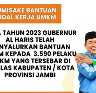 Program Dumisake Jambi Mantap Beri Bantuan Modal 5.043 UMKM