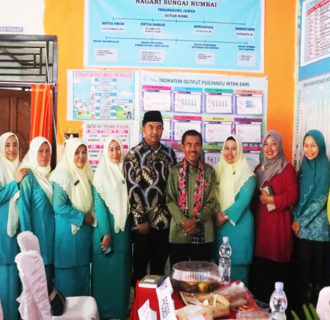 Posyandu Intan Sari Nagari Sungai Rumbai Dinilai Tim Provinsi