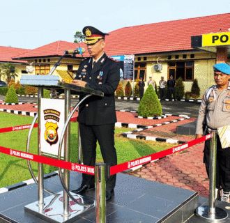 Polres Mukomuko Gelar Upacara Hari Lahir Pancasila