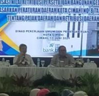 Dinas PUPR Kota Cimahi Adakan Sosialisasi Retribusi PBG: Upaya Tingkatkan Ketertiban dan Kenyamanan Kota