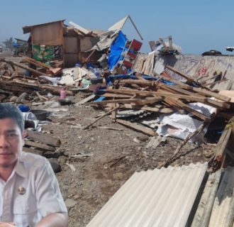 Pantai Abrasi Dihantam Gelombang Laut BPBD Mukomuko Lapor ke BWS Provinsi