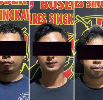 Sat Reskrim Polres Singkawang Berhasil Ungkap Pelaku Pencurian di Gudang Sembako