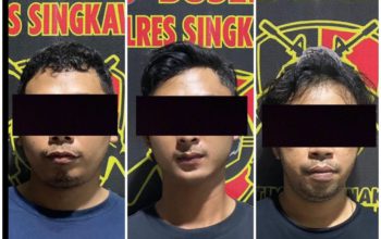 Sat Reskrim Polres Singkawang Berhasil Ungkap Pelaku Pencurian di Gudang Sembako