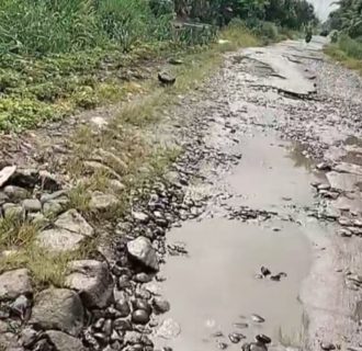 Bupati Radiapo Hasiholan Sinaga Tutup Mata Terkait Jalan Rusak dan Kangkangi Inpres Nomor 03 Tahun 2023