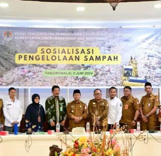 Walikota Tanjungbalai Sosialisasi Pengelolaan Sampah Bersama P3E Sumatera