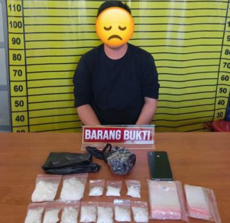 Satuan Resnarkoba Polres Singkawang Ringkus Pelaku Pengedar Narkotika Jenis Sabu
