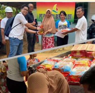 PT Bahtera Bumi Melayu Berbagi Kasih dengan Masyarakat Desa Sukaramai