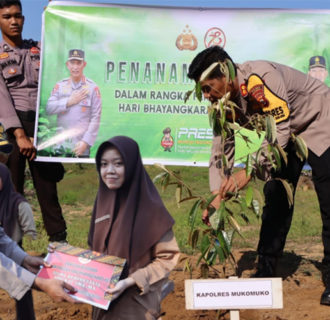 Komplit Rangkaian Giat Polres Mukomuko Dalam Moment HUT Bhayangkara ke- 78