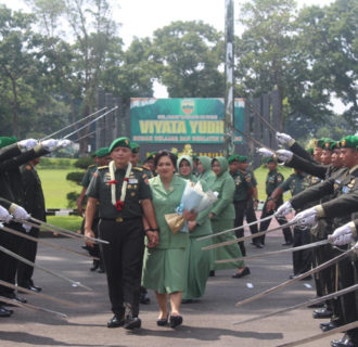 Lepas Sambut Danrindam I/BB dari Kol Inf Charles BP Sagala SH MIP MHan kepada Kol Inf Abdul R Rangkuti SSos MHan