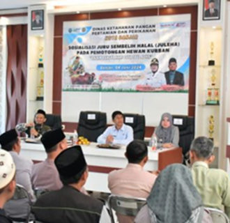 Pastikan Hewan Qurban Aman, DKPPP Kota Banjar Sosialisasikan Juru Sembelih Halal