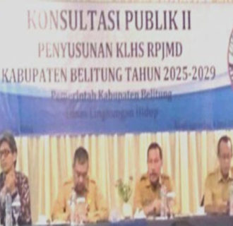 Sekda Belitung: Penyusunan KLHS RPJMD Pastikan Transparan dan Komprehensif Penuhi Kebutuhan Masyarakat