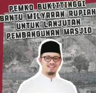 Walikota Realisasikan Milyaran Rupiah Lanjutan Pembangunan Masjid