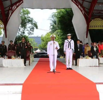 WalikotaTanjungbala Melaksanakan Upacara Hari Lahir Pancasila