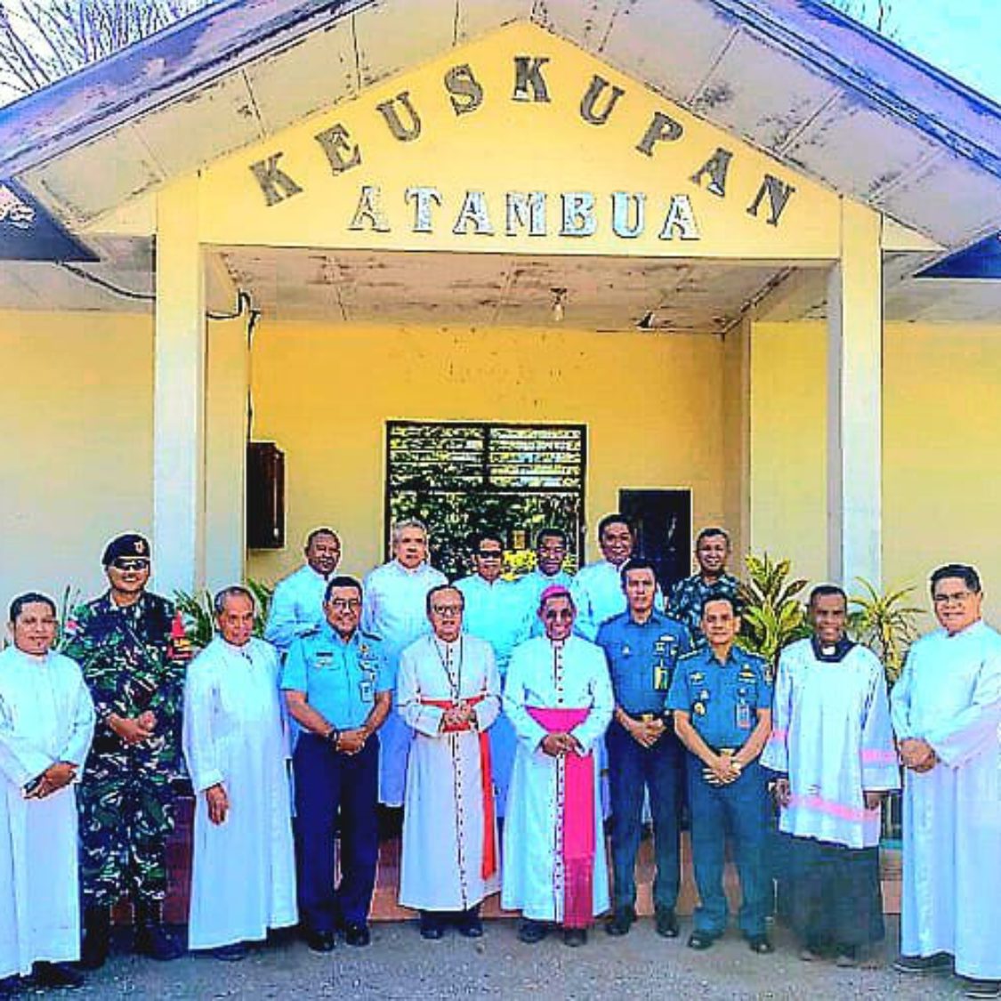 Kunjungan Uskup Ordinariat Militer Indonesia di Atambua Perkuat Iman dan Kedaulatan NKRI