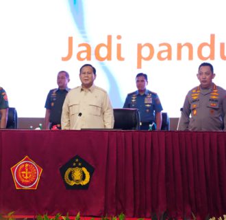 Pembekalan Menhan RI Kepada Capaja TNI-Polri Tahun 2024