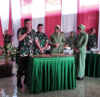 Danrem 032/Wirabraja Lakukan Kunjungan Kerja ke Kodim 032/Agam