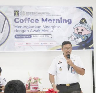 Imigrasi kelas II TPI Tanjungbalai Asahan Coffee Morning dengan Awak Media