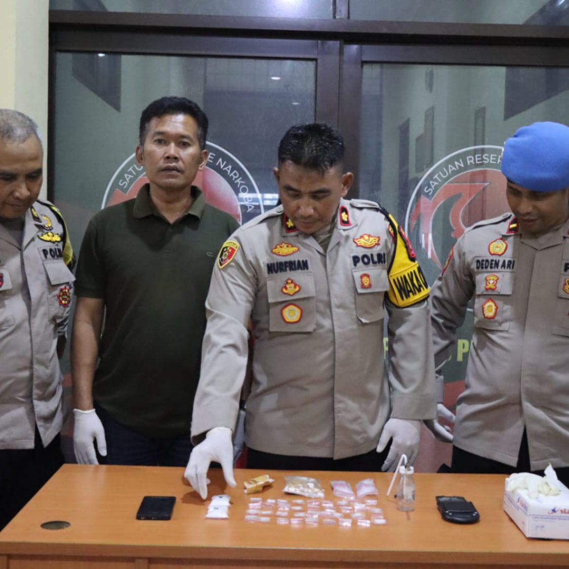 Satresnarkoba Polres Pandeglang Berhasil Ungkap Kasus Sabu di Kabupaten Pandeglang