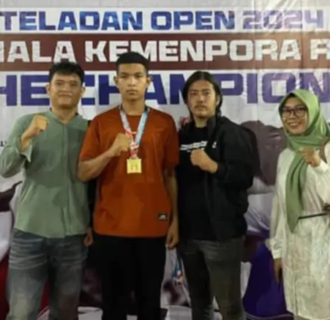 Kejurnas Kemenpora RI Bengkulu Atlit Taekwondo Mukomuko Adit Kanadi Sabet Medali Emas