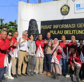 Ketua BP :Belitong UNESCO Global Geopark Hendra Caya Dan Asesor UNESCO ke Belitung dan Beltim