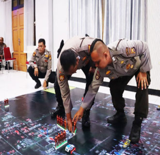 AKBP Yana Supriatna Polres Mukomuko Gelar TFG Sispam Kota Jelang Pemilukada 2024