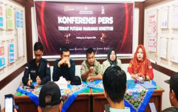 KPU Jumpa pers Hari  Pertama Pendaftaran Paslon Kepala Daerah Kabupaten Solok Selatan