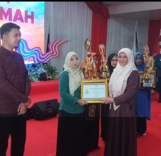 UPTD SMP 18 Lau Juarah 1 Lomba Gerak Jalan Indah Tingkat Kabupaten 