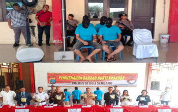 Kapolresta Deli Serdang Berkomitmen Melaksanakan Sesuai Arahan Kapolda Sumut Berantas Narkoba Sampai ke Akar Akarnya 