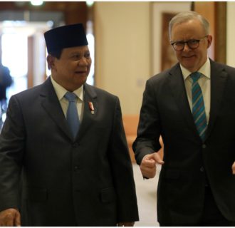 Menhan Prabowo Temui Perdana Menteri dan Menhan Australia di Canberra