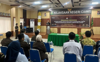 KPU Ciamis Jalin Kerjasama dengan Kejari Ciamis  Seputar Pilkada 2024.