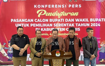 KPU Ciamis Pastikan Cabup dan Cawabup Herdiat-Yana Lawan Kotak Kosong