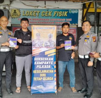 Ditlantas Polda Riau Edukasi Masyarakat melalui Program Cooling System di Samsat Selatan