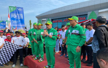 Kapolresta Deli Serdang Mengikuti Giat Gebyar Road To PON XXI Aceh-Sumut 2024