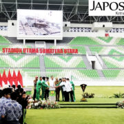 Akhir Jabatan Presiden RI Ir H Joko Widodo Resmikan Stadion Utama Sumatera Utara