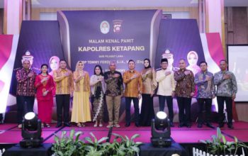 Bupati Ketapang Hadiri Malam Kenal Pamit Kapolres Ketapang Yang Baru