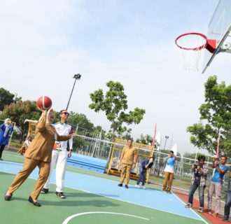 HUT ke-24 Provinsi Banten, Plh Sekda Virgojanti Buka Turnamen Bola Basket