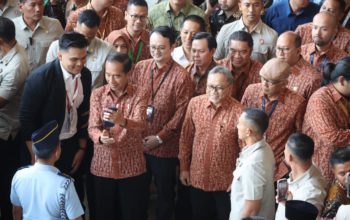 Pj Gubernur Banten Al Muktabar Dampingi Presiden Jokowi Buka TEI 2024