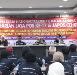 HUT Harian Jaya Pos dan Japos.co, Pemred Ajak Seluruh Wartawan Perkuat Kerjasama