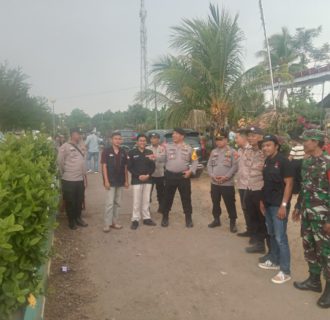 Polres Way Kanan Amankan Delapan titik Lokasi Kampanye Pilkada di Negeri Agung